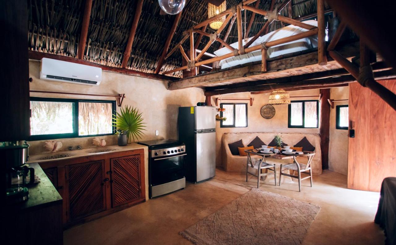 Ikal Tulum Hotel Экстерьер фото A kitchen in a villa at Xel-Há